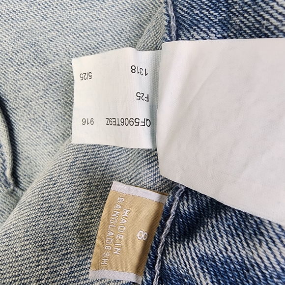 Michael Kors Selma Bootcut Light Wash Jeans Women's Size 8 - Picture 8 of 15